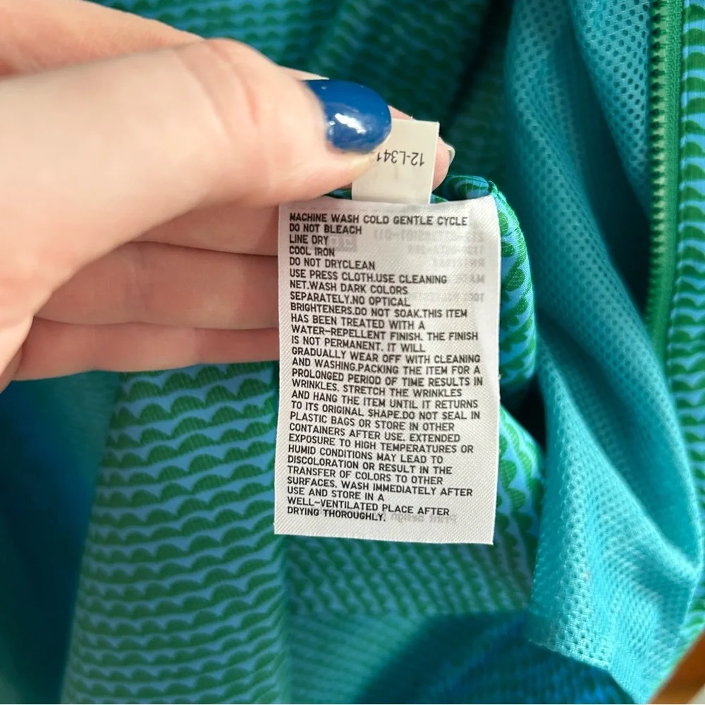 Marimekko Uniqlo pocketable parka rain jacket - Picture 12 of 14